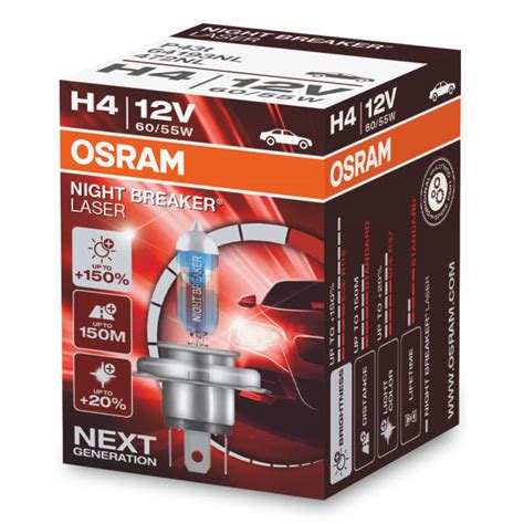 Osram Night Breaker Laser H V W Meter Se