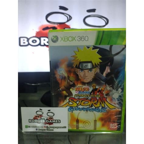 Naruto Shippuuden Ultimate Ninja Storm Generations Original Xbox 360