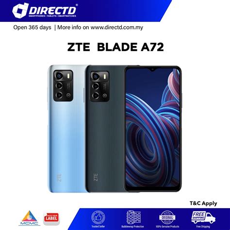 ZTE Blade A72 5G 4GB RAM 128GB ROM Shopee Malaysia