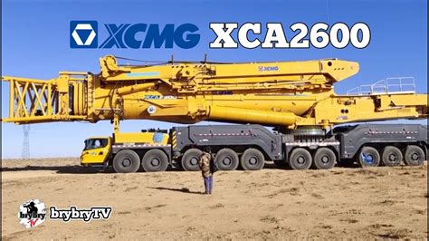 XCMG XCA2600 World S Largest All Terrain Crane Biggest Mobile Crane