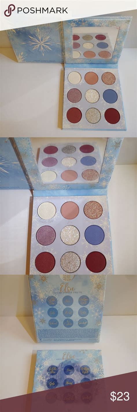 Colourpop Elsa Eyeshadow Palette Inspired By Frozen