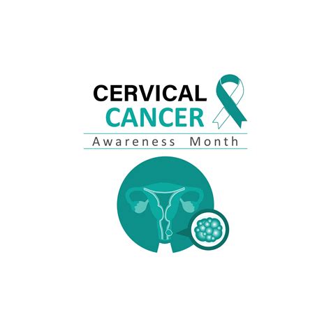 Cervical Cancer Awareness Month 2517363 Vector Art At Vecteezy