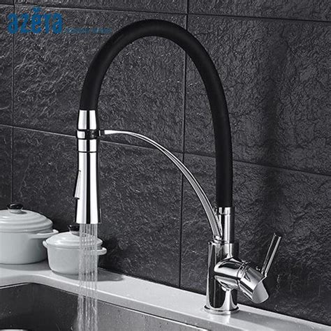 Wholesale Tap Hot Cold Water Single Lever Kitchen Sink Faucet Mixer With Pull Down Sprayer