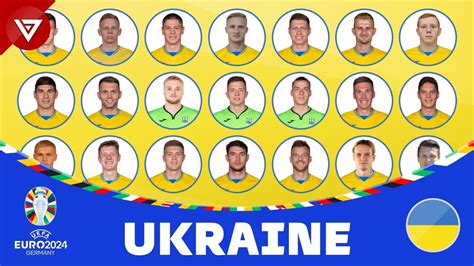 UKRAINE Squad EURO 2024 Qualifying UEFA EURO 2024 Qualifiers YouTube