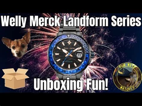 Welly Merck Landform Series Automatic Watch Unboxing Fun Youtube