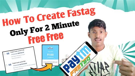 How To Create Paytm Fastag For Bike Paytm Fastag Kaise Banaye