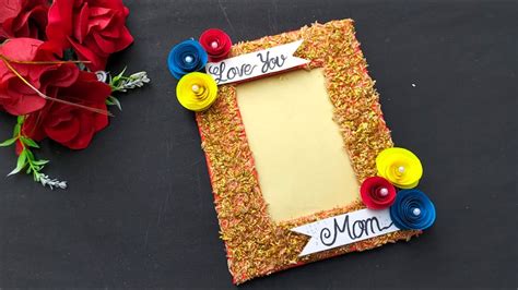 Mothers Day T Ideas 2023 Photo Frame Craft Idea Easy Homemade