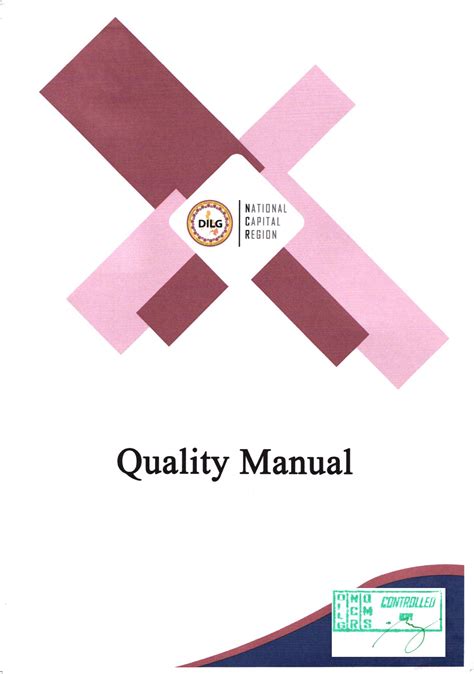 Quality Manual Dilg Ncr Signed Small Itu Dilgncr Panid