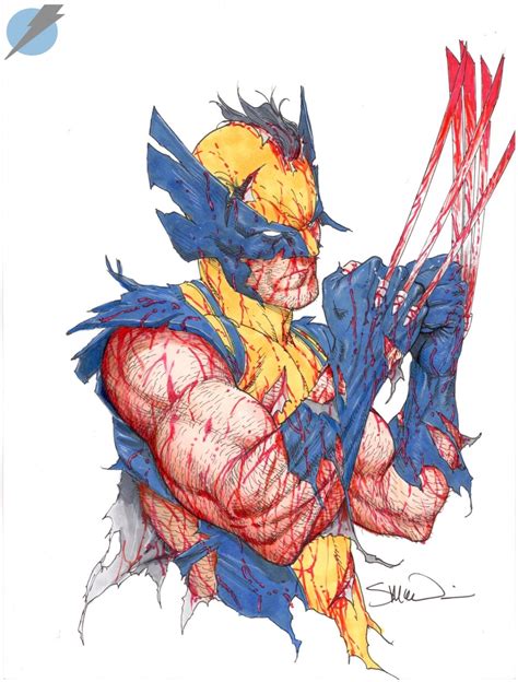 Sketches Drawings By Steve McNiven