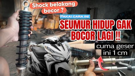 WOW LEBIH AWET DARI PABRIKAN Cara Servis Shock Belakang Metik Honda