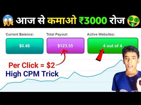 Earn Rs 3000 Per Day Best Ad Network Instant Approval Best Ad