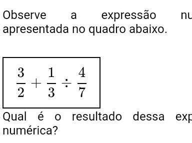 Observe A Express O Apresentada No Quadro Abaixo Qual O Resultado