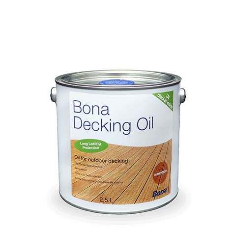 Bona Decking Oil Litros Natural Rea Interior