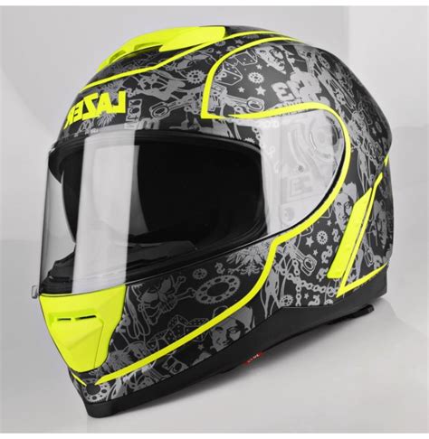 LAZER HELMET RAFALE ORIGINAL UP BLACK DARK – MECHBOSS