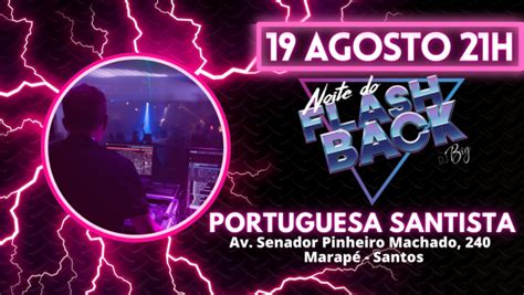 Noite Do Flash Back Do Dj Big Em Santos Sympla