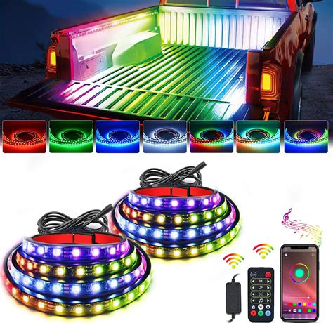 Amazon Nilight Truck Bed Light Strip RGB IC LED Lights For Truck