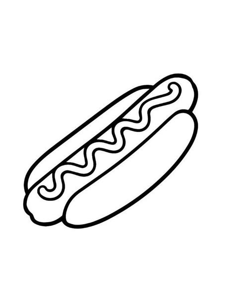 Snacks Coloring Pages Free Printable Pdf