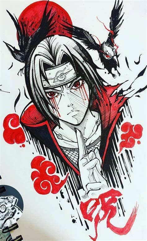 Dessin Itachi Dans Naruto Shippuuden Imagesee