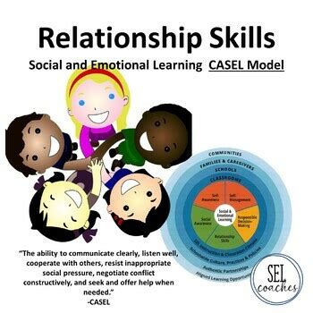 Social Emotional Learning Packet Relationship Skills CASEL Model