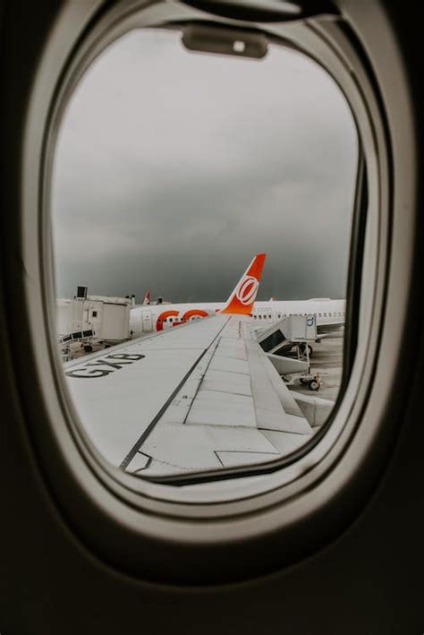 Airplane Window Seat View · Free Stock Photo