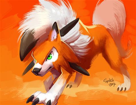 Lycanroc Dusk By Siplick On Deviantart