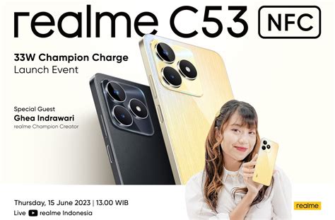 Siap Siap Realme C53 Nfc Segera Rilis Di Indonesia