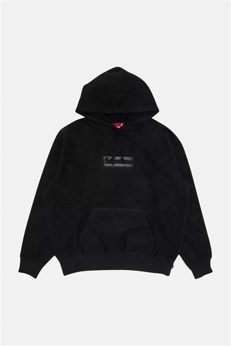 Supreme Inside Out Box Logo Hoodie Black Garmentory