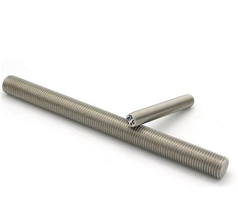 Super Duplex Stainless Steel Uns S32750 1 1 4 290mm Stud Bolt With Nut