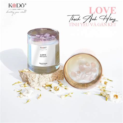 Nến thơm tinh dầu nước hoa Love Kodo