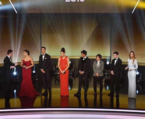 The best pics from the Ballon d'Or ceremony - Daily Star