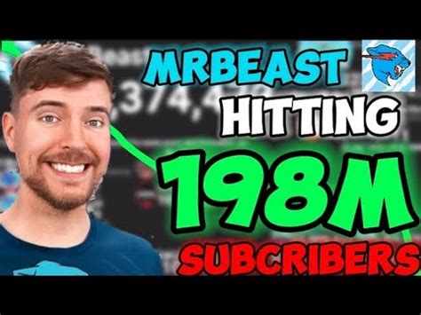 MRBEAST Hitting 198 MILLION SUBSCRIBERS YouTube