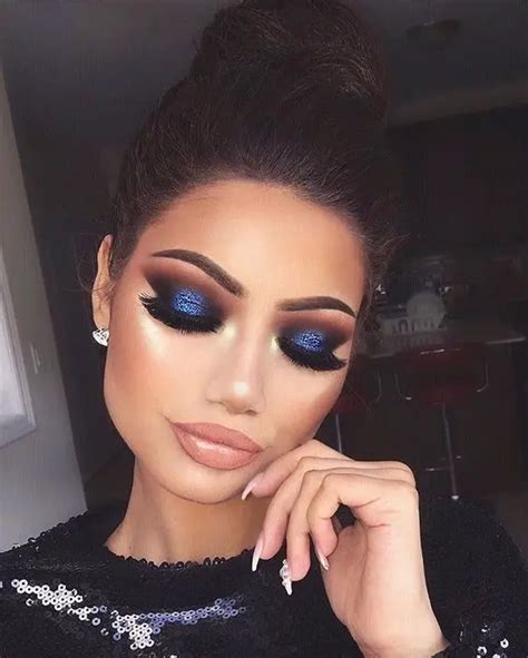 Makeup For Blue Dress 10 Ideas To Make You Look Stunning Sheideas