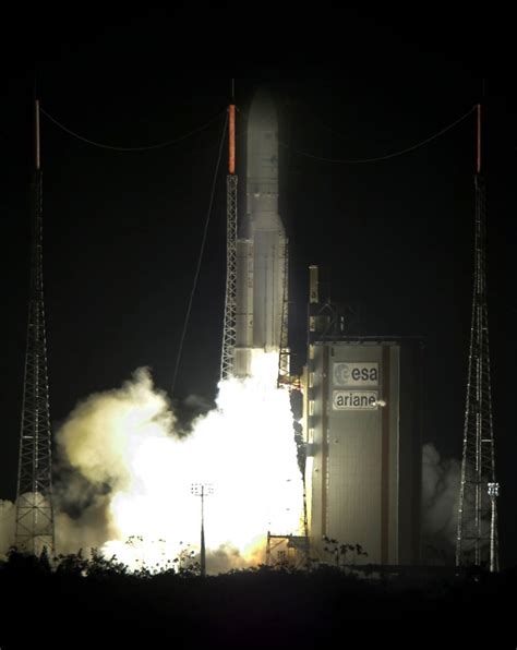 European Rocket Puts Two Satellites In Orbit