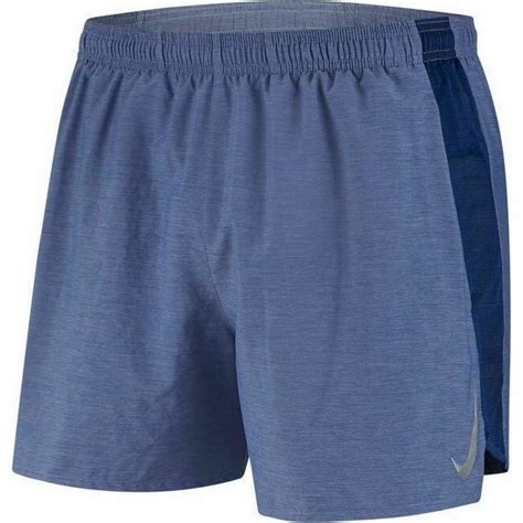 Nike Men S Dri Fit Challenger Brief Lined Running Shorts In Blue