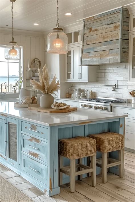 Pin On Coastal Farmhouse Kitchen And Dining