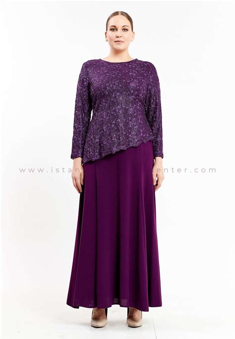 Hallmark Long Sleeve Maxi Sequin Column Plus Size Purple Prom Dress