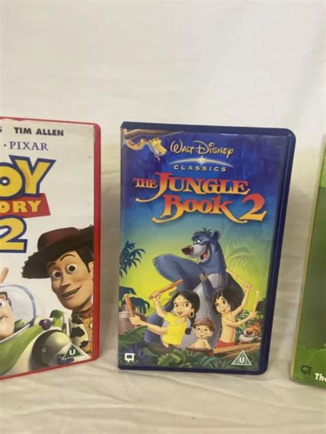 Disney Vhs Tapes Bundle Toy Story 2 Jungle Book 2 A Bugs Life £895 Picclick Uk