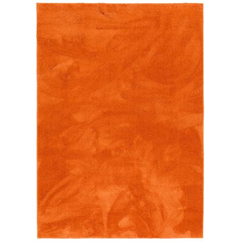 Pergamon Luxus Super Soft Hochflor Langflor Teppich Silky Orange