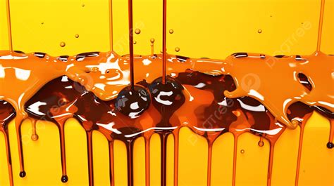 Honey Drip Background A 3d Rendered Illustration, Honey Drop, Honey ...