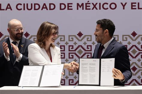 Ciudad De M Xico Y Catalu A Firman Memor Ndum Para Consolidar Sus