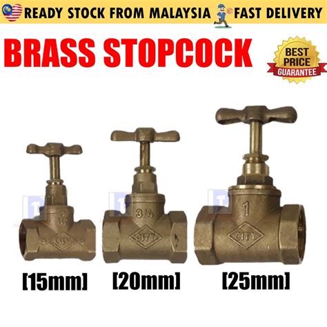 City Stopcock Stop Cock 1 2 15mm 3 4 20mm Maintenance Free Classic With Span Cert