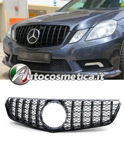 Grille Calandre Toute Noir Mercedes Classe E Cabriolet C A