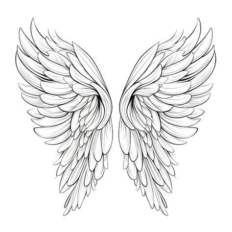 How To Draw Realistic Angel Wings