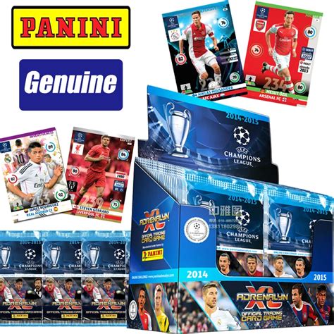 Panini Football Star Card Collection Liga Dos Campe Es Edi O Limitada