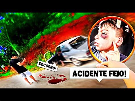 BENÇÃO O POCA SOMBRA SOFREU UM ACIDENTE DE CHEVETTE EM ALTA VELOCIDADE