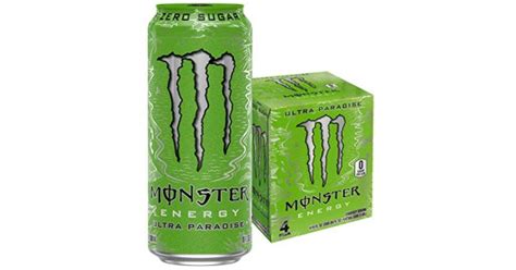 Monster Energy Drink Ultra Paradise 16 Fl Oz Pack Of 4