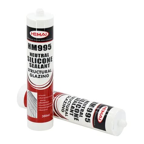 100 RTV Neutral Silicone Sealant Aluminium Glass Adhesive And Sealant