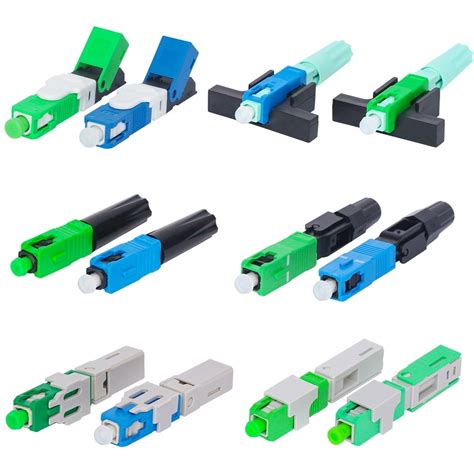 Surelink Mechanical Sc APC Sc Upc Fiber Optic Fast Connector FTTH Quick