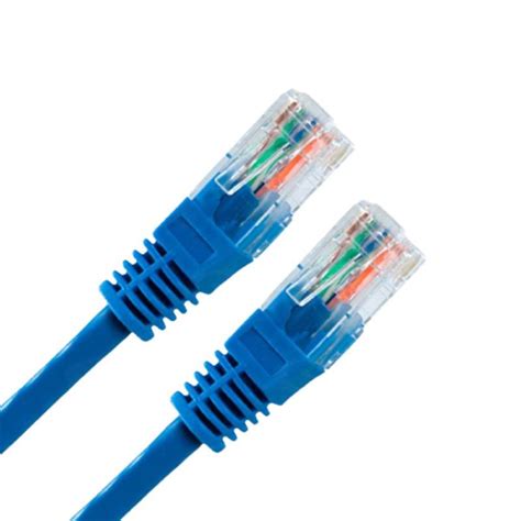 Cabo De Rede 5 Metros Lan Internet Crimpado Rj45 Cat5e Azul USC