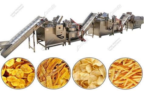 Fully Automatic Potato Chips Making Machine Project